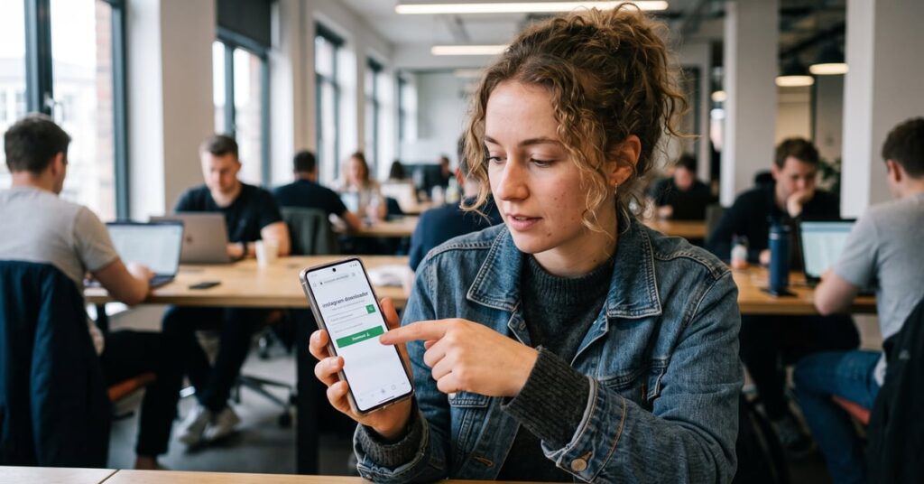 Instagram downloader : télécharger des vidéos et photos Instagram sur smartphone
