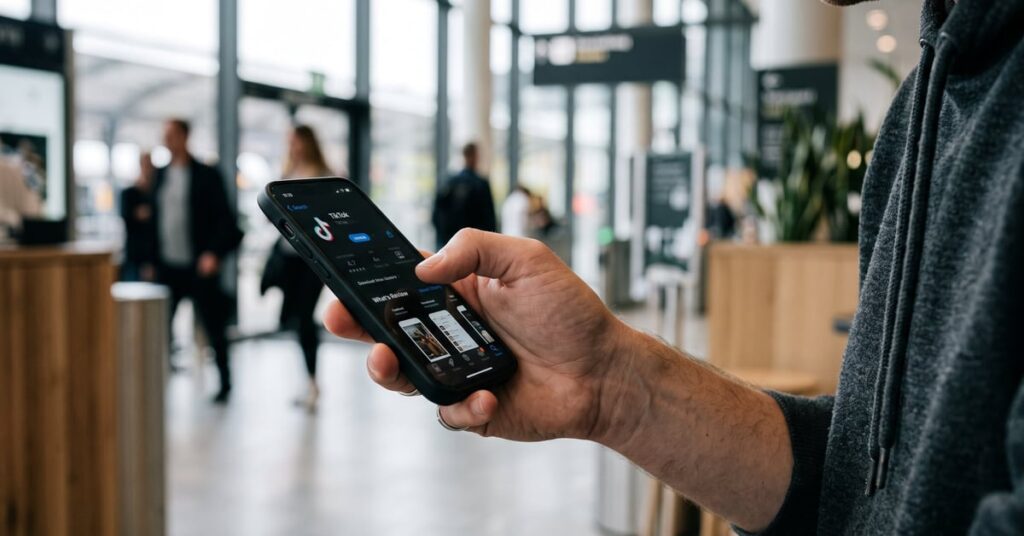 TikTok download sur smartphone Android et iOS – application mobile populaire