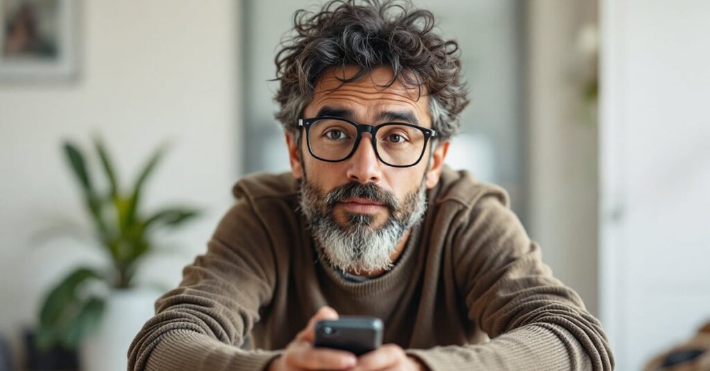 Meilleur moment pour poster sur Instagram – smartphone avec l'app Instagram ouverte sur un bureau moderne