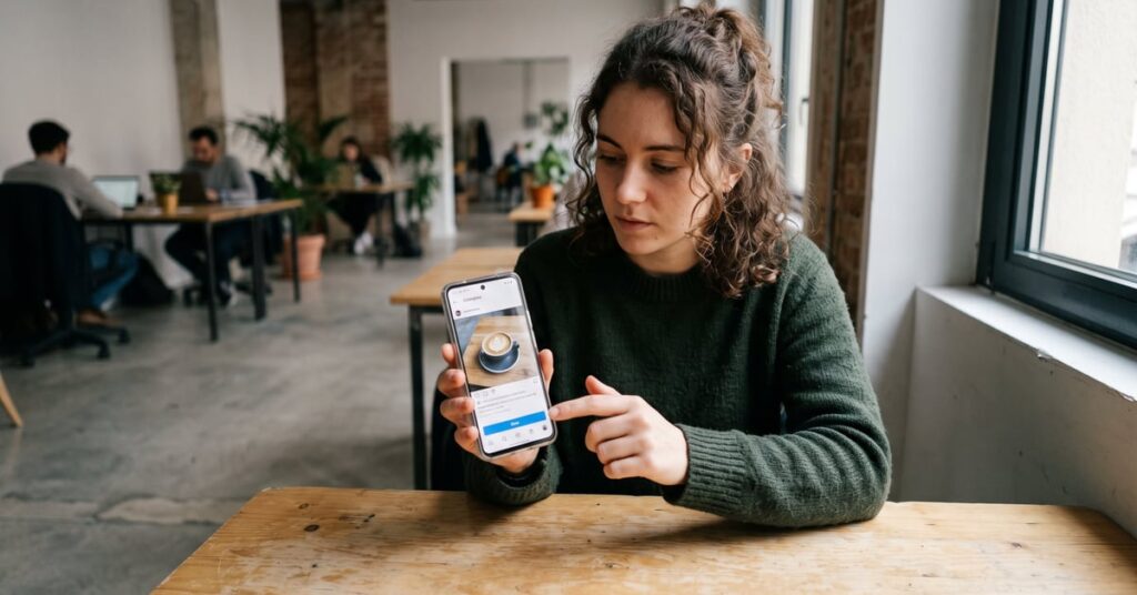 Comment publier une photo sur Instagram depuis un smartphone, étapes illustrées